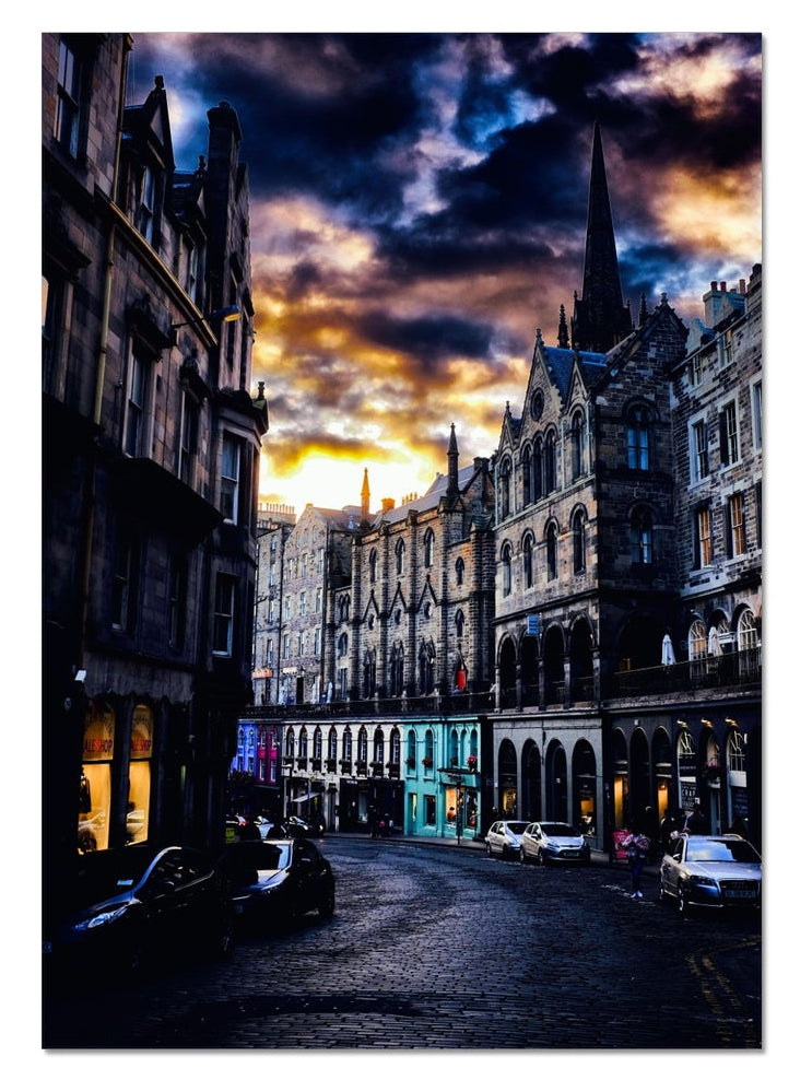 Fine art moody photograph of Edinburgh by Dark Edinburgh - available at Scotland in Frame