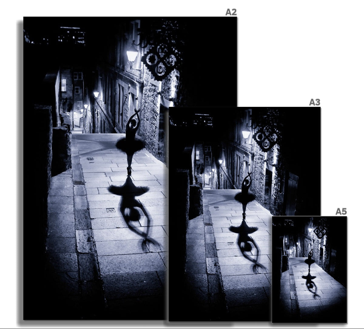 Fine art moody photograph of Edinburgh by Dark Edinburgh - available at Scotland in Frame