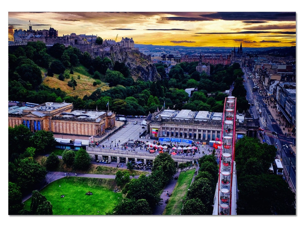 Fine art moody photograph of Edinburgh by Dark Edinburgh - available at Scotland in Frame