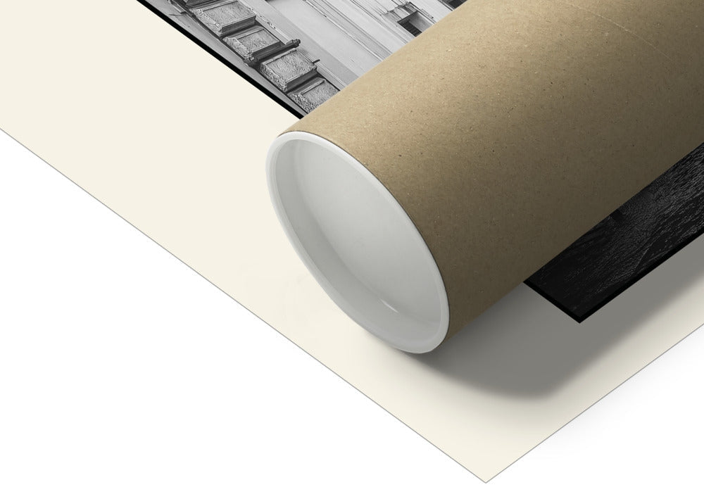 Fine art travel photograph of a side street in Rome, Italy, part of both La Collezione Italiana and RED wall art collection.