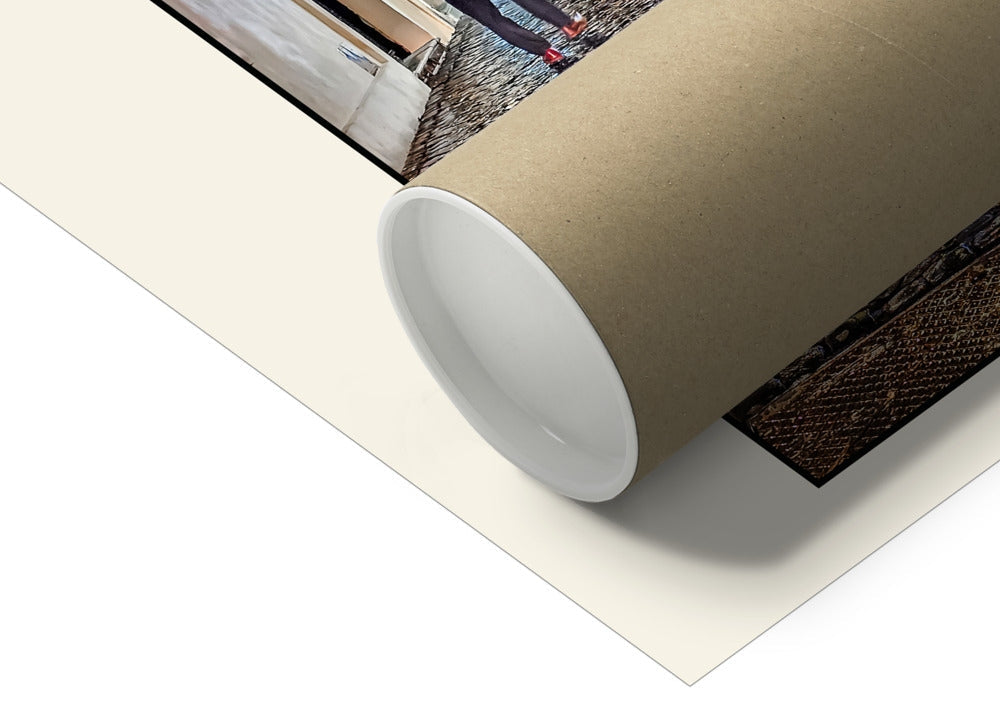 Fine art travel photograph of a side street in Trastevere, Rome, Italy, part of La Collezione Italiana.