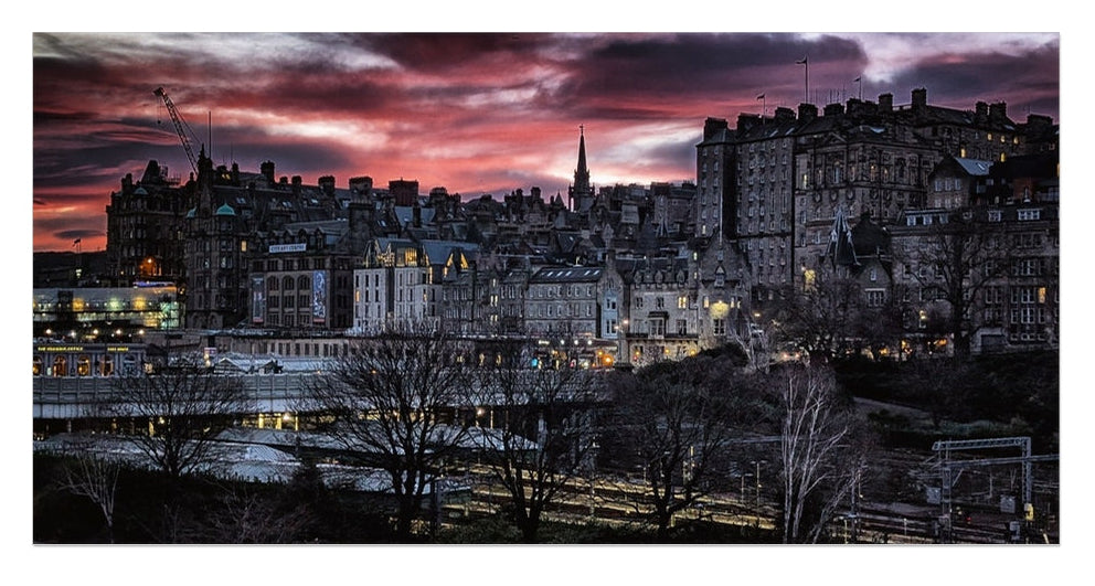 Fine art moody photograph of Edinburgh by Dark Edinburgh - available at Scotland in Frame