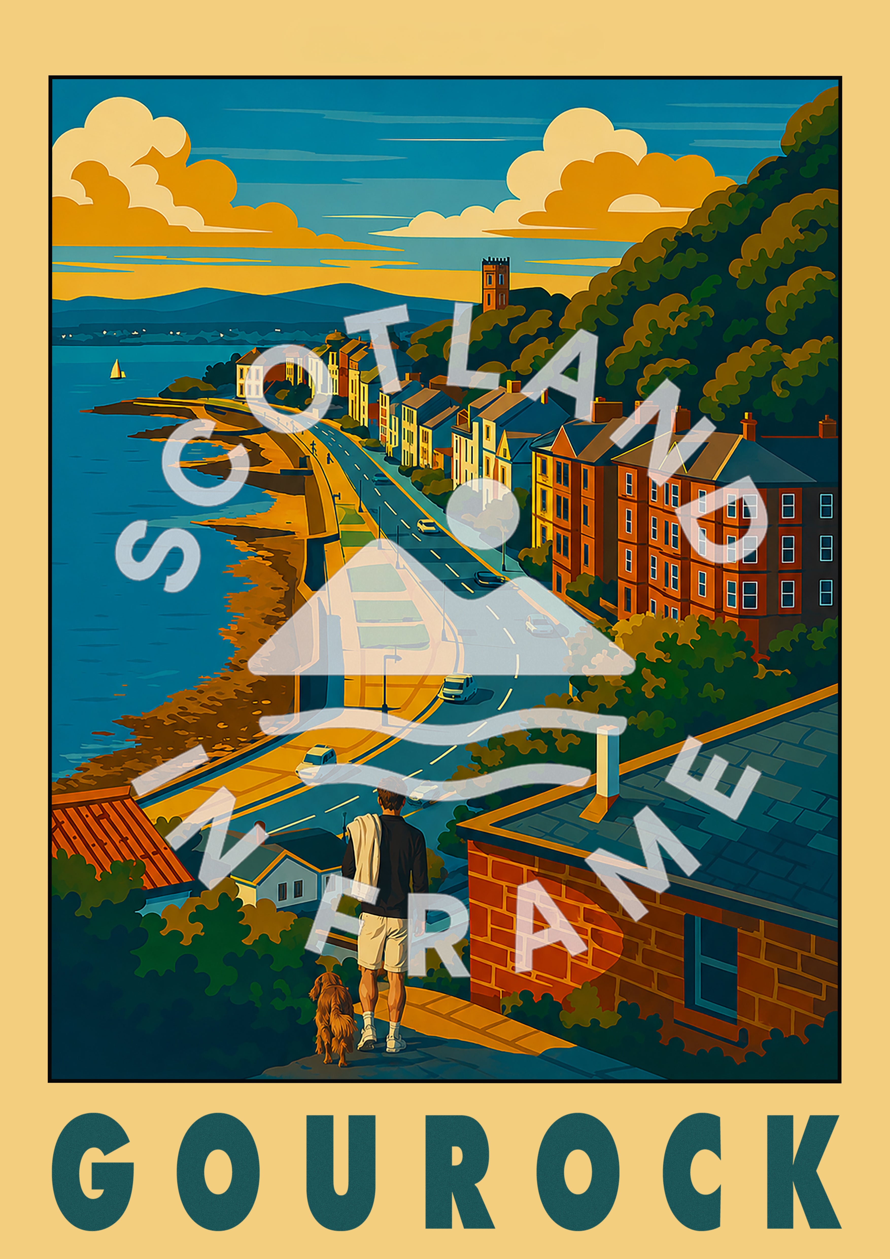 Commission (custom artwork) Deposit - Scotland In Frame