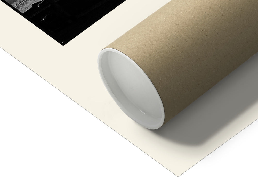 Contemporary photograph of the view across the Firth of Clyde as a Cloud inversion, resembling a wave, moves down the Clyde.