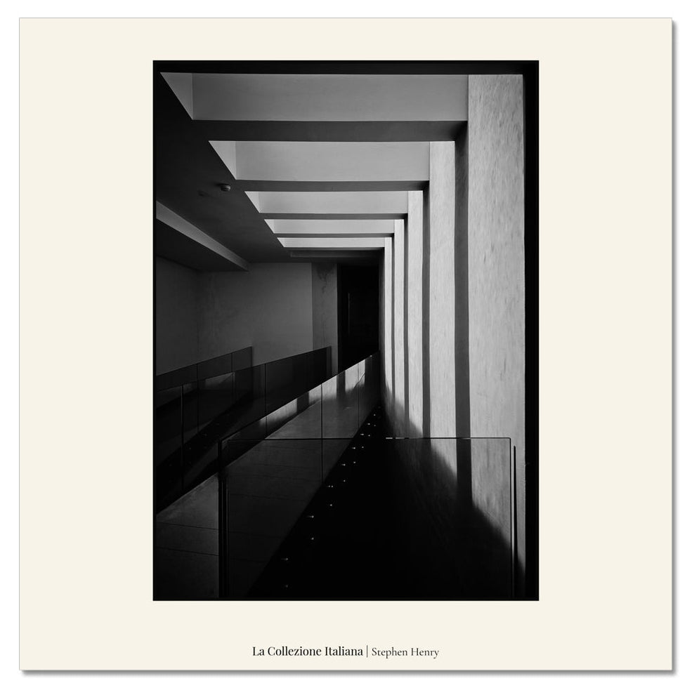 Fine art travel photograph taken inside the museum in Vicenza, Italy, part of the La Collezione Italiana wall art collection.