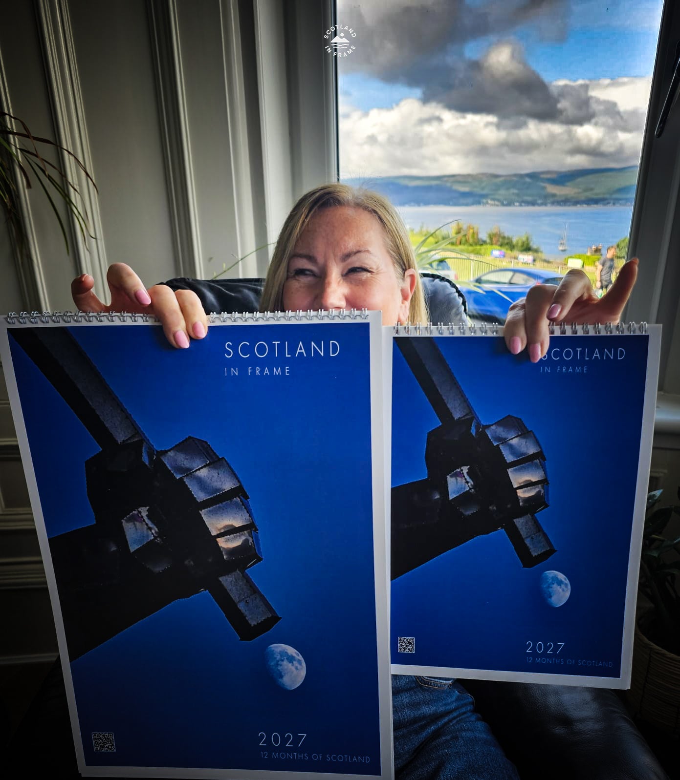 Scotland in Frame 2027 wall calendars in A3 and A4 sizes, professionally printed on premium 250gsm silk paper and wire bound.
